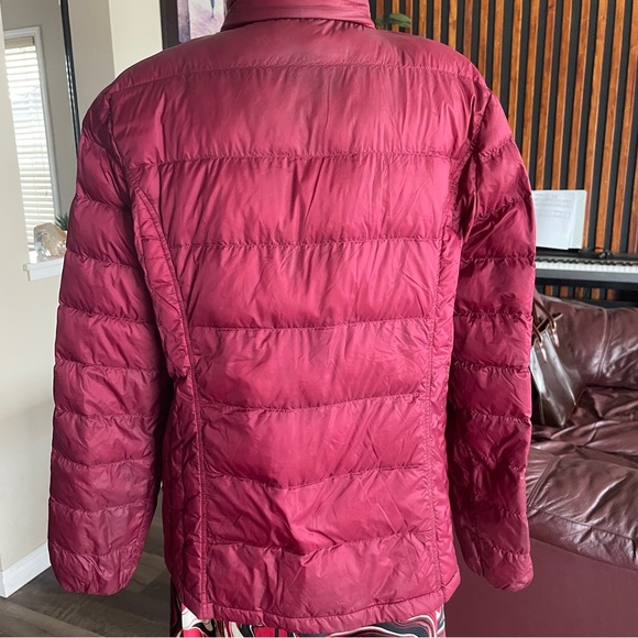 32 Degrees Heat Down/ Puffer Jacket Maroon Size Large - Picture 16 of 16